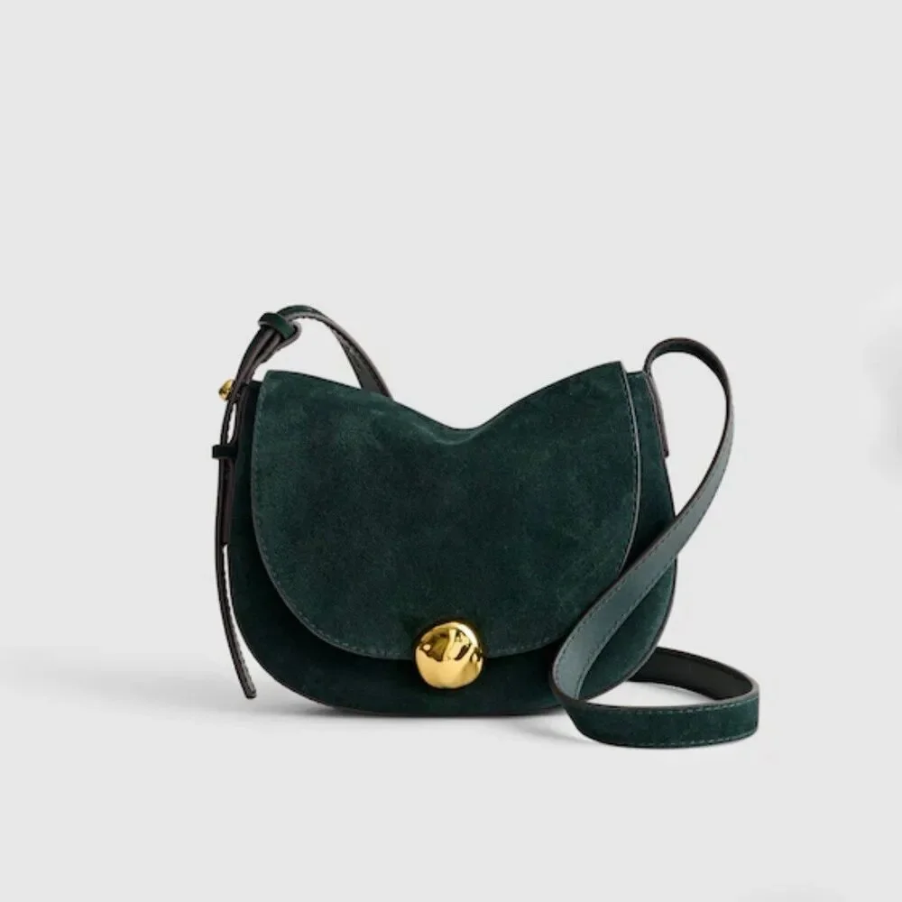 NWT Madewell Dakota Sddle Crossbody Bag - Picture 2 of 9